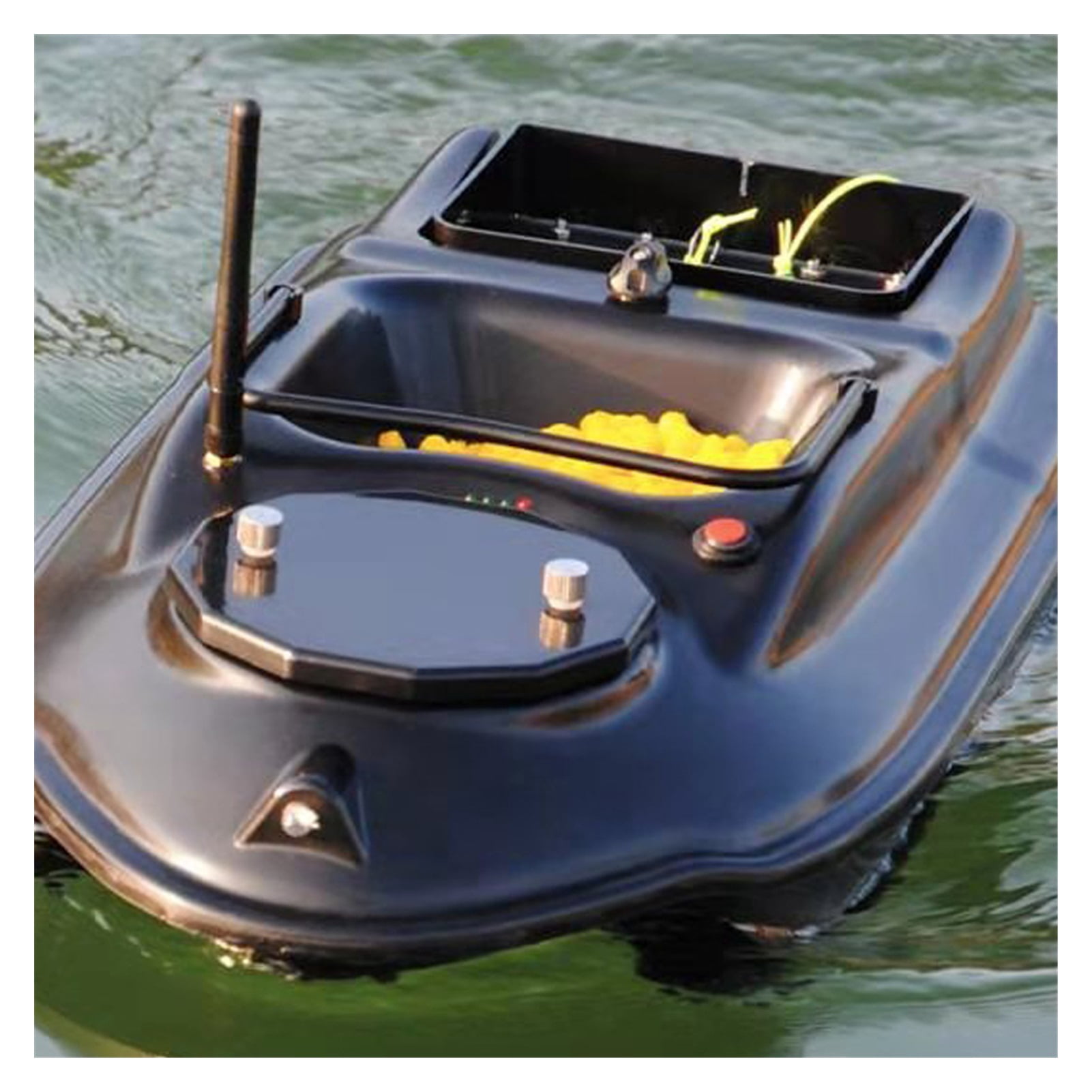 Fishing Bait Boat With GPS 500m Wireless Remote Control Fish Finder 2.5KG Loading Double Motors Auto Cruise Control Auto Return ,Cool Gifts for Fishing