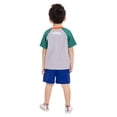 thumbnail image 6 of Wonder Nation Toddler Boys Short Sleeve Graphic Tee and Shorts Set, 2-Piece Sizes 12M-5T, 6 of 8
