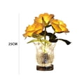 thumbnail image 3 of Rose Night Light Recargable LED Flores Lámpara de escritorio 300mAh Atenuación continua (A) Sywqhk Para estrenar, 3 of 6
