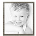 thumbnail image 2 of ArtToFrames 25" x 27" Silver Picture Frame, 25x27 inch Silver Wood Poster Frame (WOM-4993),  Pack, 2 of 7