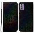 thumbnail image 1 of For Nokia G42 Dazzling Flower Pattern Anti-drop Case Pu Leather Wallet Stand Phone Cover, 1 of 5