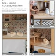 thumbnail image 4 of FUEENIRVA 4Pcs Mini Crates Decorative Rectangular for Micro Scene Decoration and Storage, 4 of 7