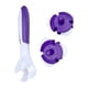 thumbnail image 4 of 3 rodillos reutilizables para repostería, útiles para repostería casera (morado), 4 of 5