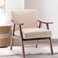 thumbnail image 3 of Wingback Living Room Chair With Stable Construction And Soft Padding Accent Cushions Classic For A Comfortable Space, 3 of 5