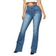 thumbnail image 1 of Gibobby Pantalones mezclilla mujer Pantalones medios Cintura Jeans Flare Stretch Bell Jeans Long Mujeres Jeans Slim Mujeres Jeans(Azul,M), 1 of 5
