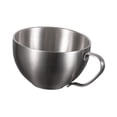 thumbnail image 3 of Baoblaze Ice Cream Bowl Double Walled Insulated Small Stainless Steel Bowl for Dinner 290ml With Handle, 3 of 8