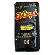 Puerto Rico Cafe El Coqui Ground Coffee Bag 14 Ounce Bag
