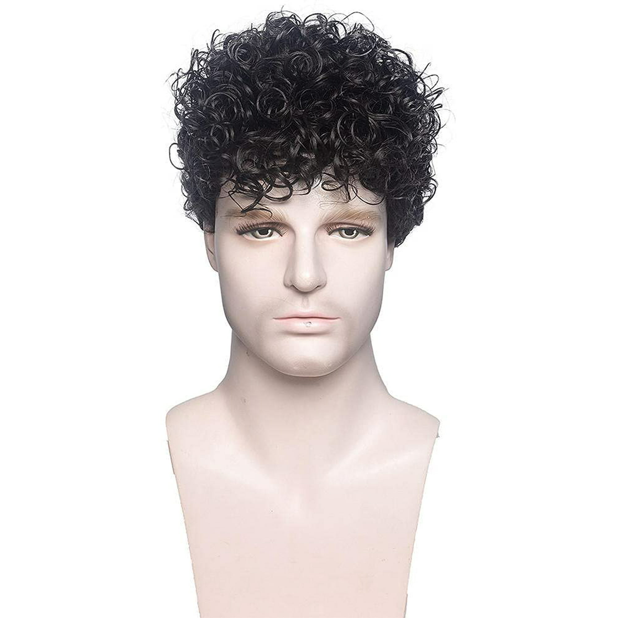Local Delivery)Wig Male Short Hair Korean Version Handsome And Realistic  Natural Qi Bangs Men's Short Curly Hair Fluffy Student Daily Full Headgear  Lazada PH | Mens Natural Fluffy Short Curly Hair Wig