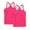 Hot Pink, variant on ZACPNCV 2 Pack Girls Tank Top Solid Sleeveless Undershirts Cami Scoop Neck Undershirts Soft Dance Tank Tops for Toddler Blue 8-9 Years