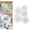 thumbnail image 1 of Troqueles metálicos YXXMCRAFT 12,5 x 10,3 cm, plantillas de flores, 1 of 8