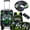 Black Gamepad B, variant on Kids Carry on Luggage Sets with Wheels for Travel,Rolling Suitcases with Travel Pillow Backpack for Boys Toddler Travel Essential Black