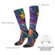 thumbnail image 4 of Balery Psychedelic Sunflowers Calcetines novedosos Calcetines deportivos Calcetines hasta la rodilla Calcetines de algodón Calcetines originales y geniales, 4 of 6