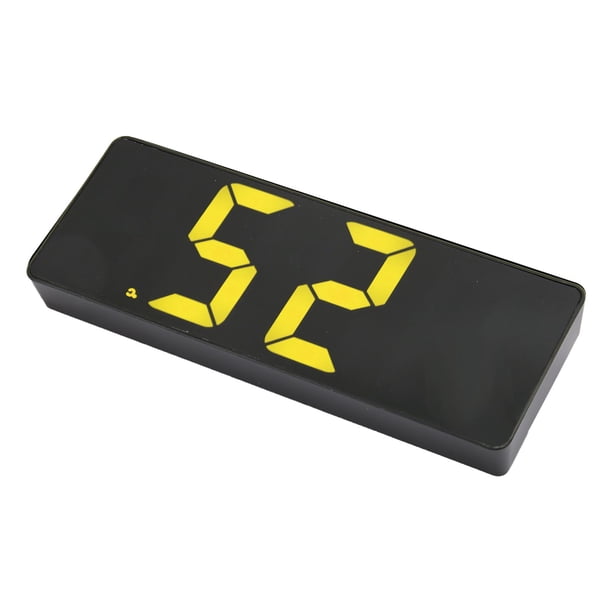 Reloj Despertador Digital, Reloj LED LED USB O Batería Con Pantalla Grande 12/24H Para Dormitorio
