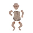 thumbnail image 1 of Kit de muñeca Reborn de 19 pulgadas, suave, flexible, sin pintar, para manualidades, colección de juguetes, 1 of 14