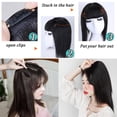 thumbnail image 7 of SEGO Thick Clip in Mini Hair Extensions for Women Adding Hair Volume Seamless Short Straight Clip in Wiglet Hair Filler Hairpieces for Thinning Hair and Bald Areas, 7 of 7