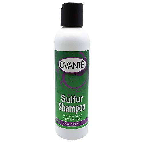 White Sulfur Shampoo - Scalp Treatment for Acne, Folliculitis, and Dandruff in Men & Women - 6.0 oz