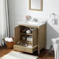 Ove Decors Kansas 30 W x 19" D Freestanding Bathroom Vanity with Sink