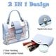 thumbnail image 5 of Bolso bandolera de gelatina de moda primavera/verano Azul, 5 of 5