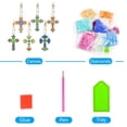 thumbnail image 2 of Kit de llaveros Wdftyju pintura de diamante 6 uds adorno colgante hecho a mano DIY, 2 of 4