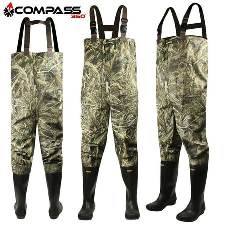 - Compass 360 Oxbow Camo 2-Ply Rubber Chest Wader (10)- RTMX-5