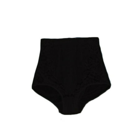 

Women High Waist Pants Abdomen Briefs Underwear Body Shaper Plus Size Black