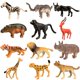 thumbnail image 2 of Figura de animales del bosque de 5CM, juguete de seguridad realista, juguetes de recuerdo de fiesta de aprendizaje de animales de PVC para niñas pequeñas, juego pequeño Deng Xun unisex, 2 of 2