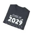 thumbnail image 4 of Class of 2029 Checkmarks Professors Graphic Gift | Cute Educational Goals Educators Men Women Unisex Softstyle T-Shirt, 4 of 4