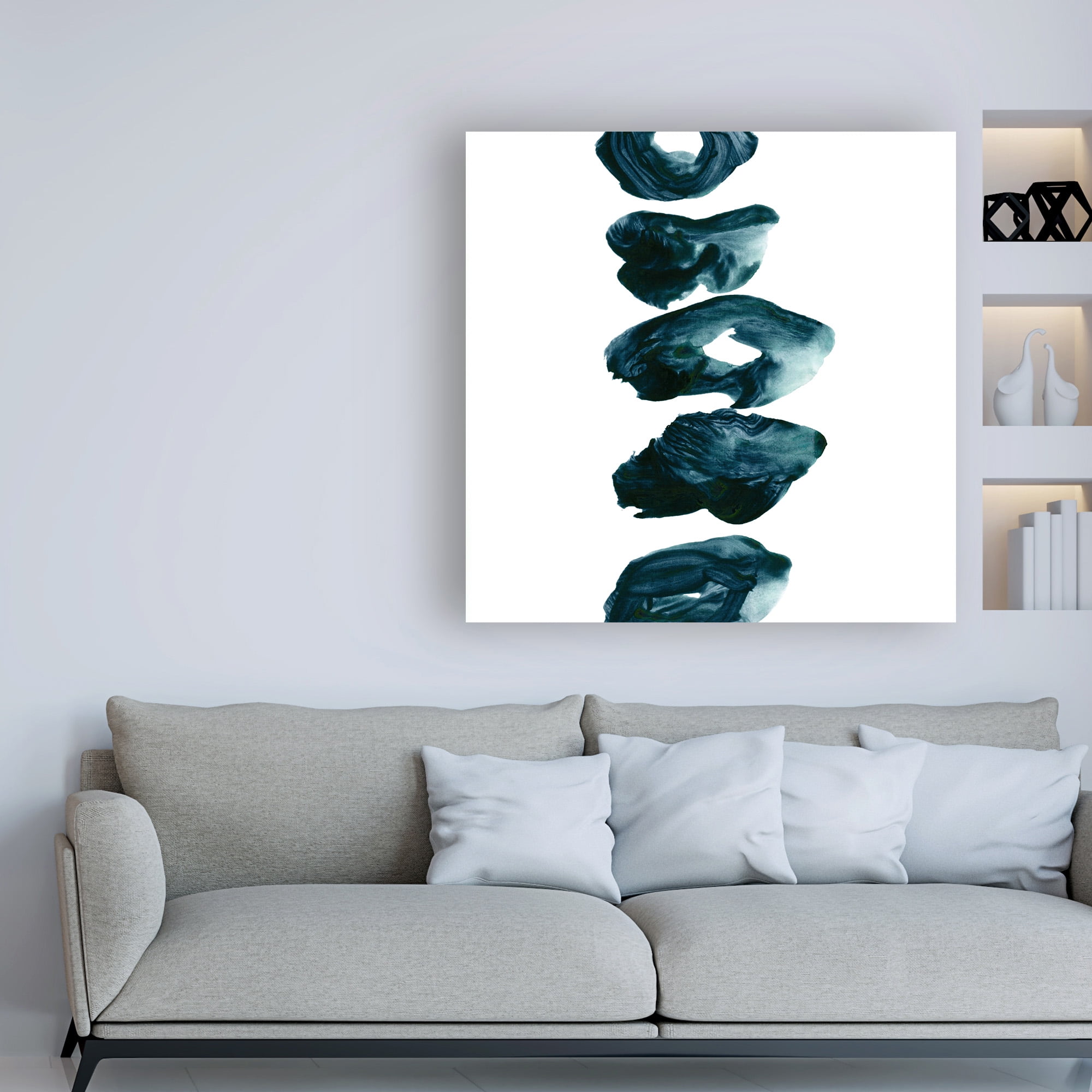 Trademark Fine Art 'Irregular 2' Canvas Art by Iris Lehnhard