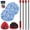 for RinseClean include Stainless Steel Handle, variant on GFRED Spin Mop for O-Cedar RinseClean, Mop Head, Mop Handle, Scrubber, Base Replacement 5-in-1