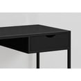 thumbnail image 4 of Computer Desk - 1 Storage Drawer / Metal Frame - 42"L - Black / Black, 4 of 4