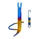 thumbnail image 1 of Poste de soporte de pierna de motocicleta Yotijar CNC Universal dorado Kickstand de motocicleta, 1 of 10