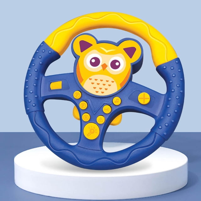 Volante de Juguete con música de luces Baoblaze para bebés
