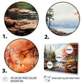 thumbnail image 3 of Designart "National Park Forest Acadia wall art I" Landscapes Canvas Wall Art, 3 of 5