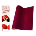 thumbnail image 3 of Flannel Fabric Peel Sticker Contact Water Resistant Drawer Paper Liner for Jewelry Drawer Costumes Red, 3 of 9
