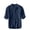 Navy, variant on hotojiny Mens Linen Shirts Casual Half Sleeve Regular-Fit Henley T-Shirt Summer Lightweight Beach Yoga Tops for Big and Tall