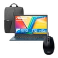 thumbnail image 1 of Laptop ASUS VivoBook 14” FHD Core i5 8GB 512GB SSD Azul + Mochila y Mouse, 1 of 6