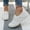 Beige, variant on Women's Slip-On Hollow Woven Knit Walking Shoes, Round Toe Elastic Collar Breathable Footwear, Four Neutral Tone Light Non-Slip Daily Casual Sneakers(Pink,5.5)