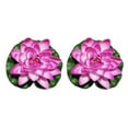 thumbnail image 2 of Bewildely Reemplazo de loto artificial Vivid Lifelike Garden Park Pond Pool Fotografía Fake Water Flower Ornament Dark Pink Rosa oscuro 2piezas, 2 of 6