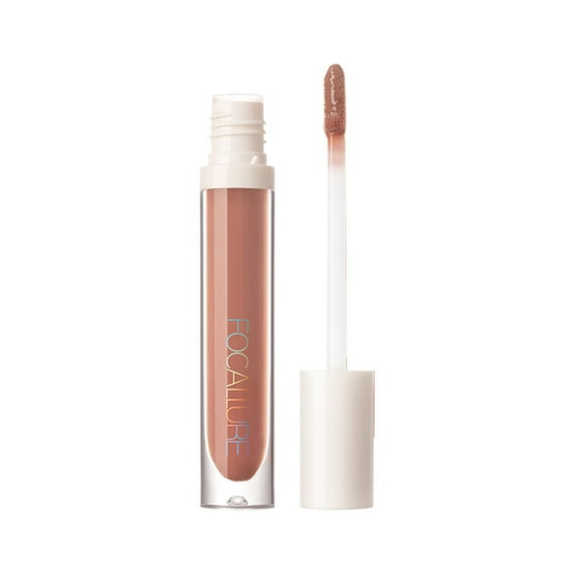 Brillo de labios HUOGUO Plumpmax High Shimmer 10 colores con extracto de menta