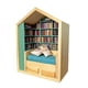 thumbnail image 5 of Vitrina En Miniatura Para Libros De Ansiedad, Estante De Madera Para Libros De Ansiedad, Aspecto Elegante, Versátil A Prueba De Deformaciones Para Librería, 5 of 7