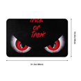 Bathroom Rugs Non Slip Washable Happy Halloween2 Kitchen Mats for