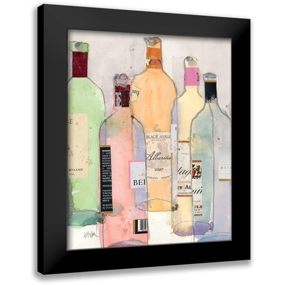 Dixon, Samuel 12x14 Black Modern Framed Museum Art Print Titled - Moscato and the Others II