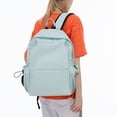 thumbnail image 4 of Large Capacity Waterproof Nylon School Backpack for Teen Girls Boys Kids, Lightweight Student Bookbag Multi Pocket Travel Laptop Daypack for School College Daily Use, 4 of 6