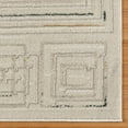 thumbnail image 5 of Gertmenian Trevi Vania Modern/Contemporary Geometric Cream Indoor Area Rug, 2x8 Runner, 5 of 9