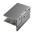 thumbnail image 1 of Luzkey Frameless Glass Door Hydraulic Hinge Replacement for Shower Door Multipurpose Quiet Soft Close Simple Assembly Hardware Silvery, 1 of 8