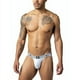 thumbnail image 2 of Men's Bike BAS308 Swimmer Cut Jockstrap (White M), 2 of 5