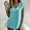 Sky Blue, variant on Womens Plus Size Tops Trendy Blue 2026 Tops Y2K Casual Ladies Summer Tops,XXL