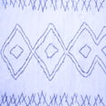 thumbnail image 1 of Ahgly Company Machine Washable Indoor Square Solid Blue Modern Area Rugs, 6' Square, 1 of 4
