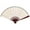 F, variant on DJJGXAN Solid Handheld Fans, Silk Folding Fans with Wooden Frames Bamboo Silk Fan Foldable Chinese Foldable Fan for Dancing Wedding Party Props Decoration