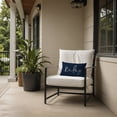 thumbnail image 6 of Creative Products Relax Thin Script Navy 14x20 Indoor / Outdoor Pillow, 6 of 8